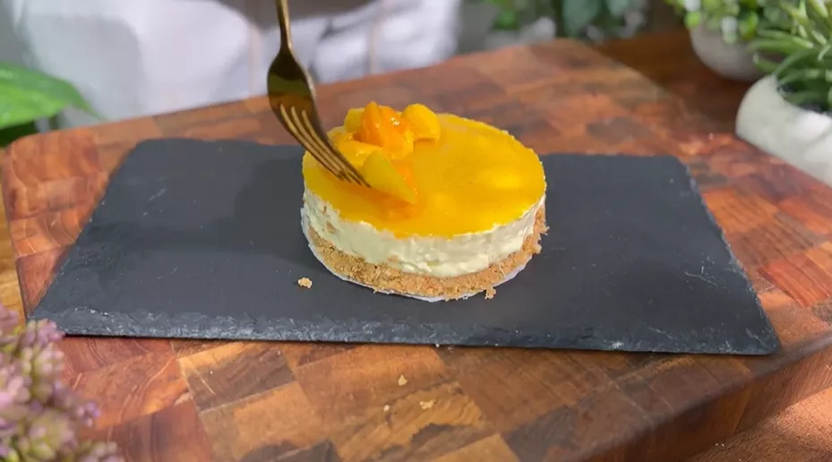 Mango Mini Cheesecake Recipe